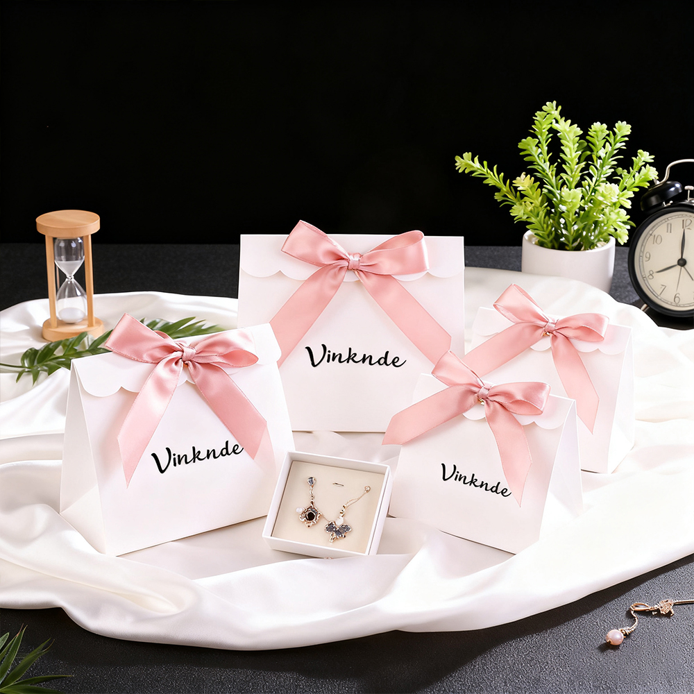Customized Logo Exquisite Ribb - Box Bag Rigid ulasan dan harga