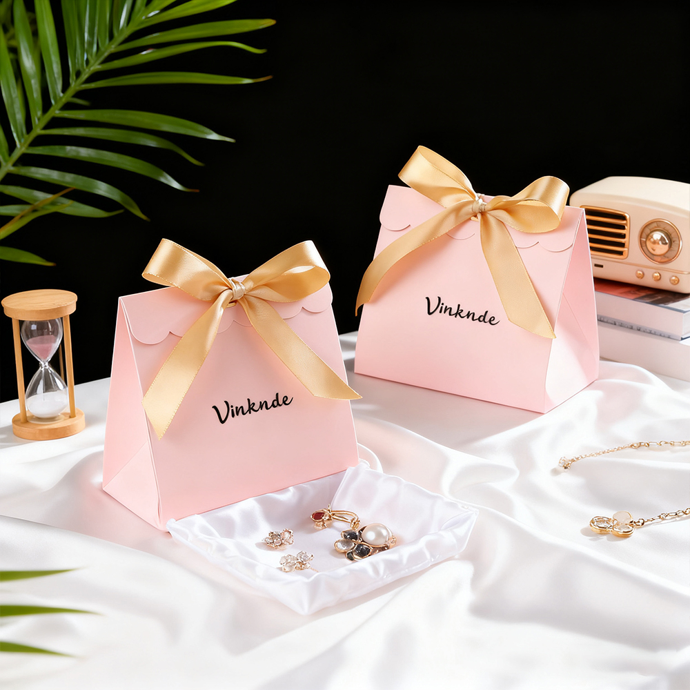 Customized Logo Exquisite Ribb - Box Bag Rigid ulasan dan harga