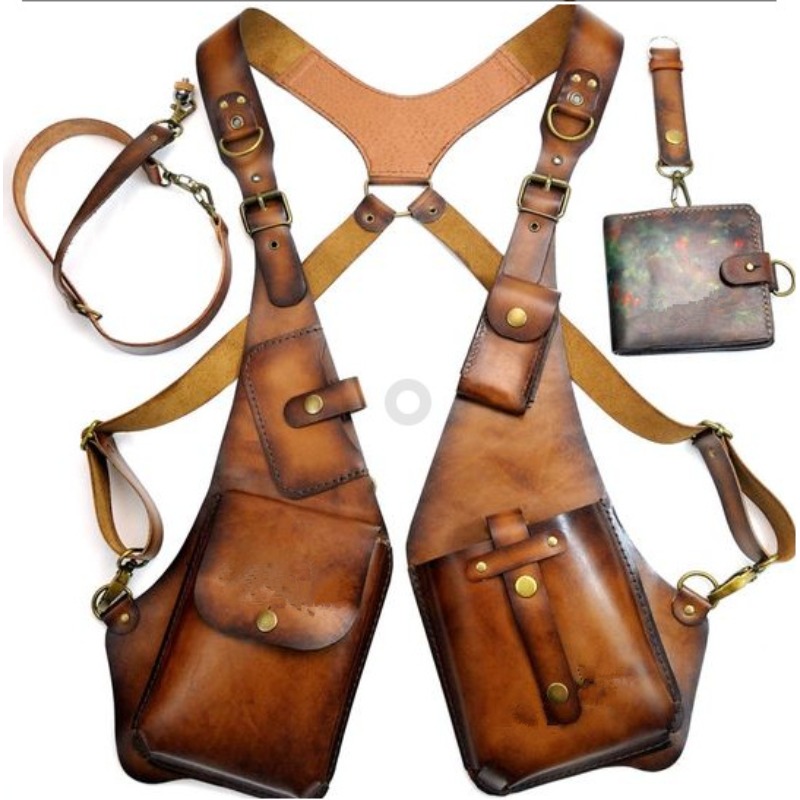 Retro Square Leather Crossbody - Women Bags And Purses ulasan dan harga