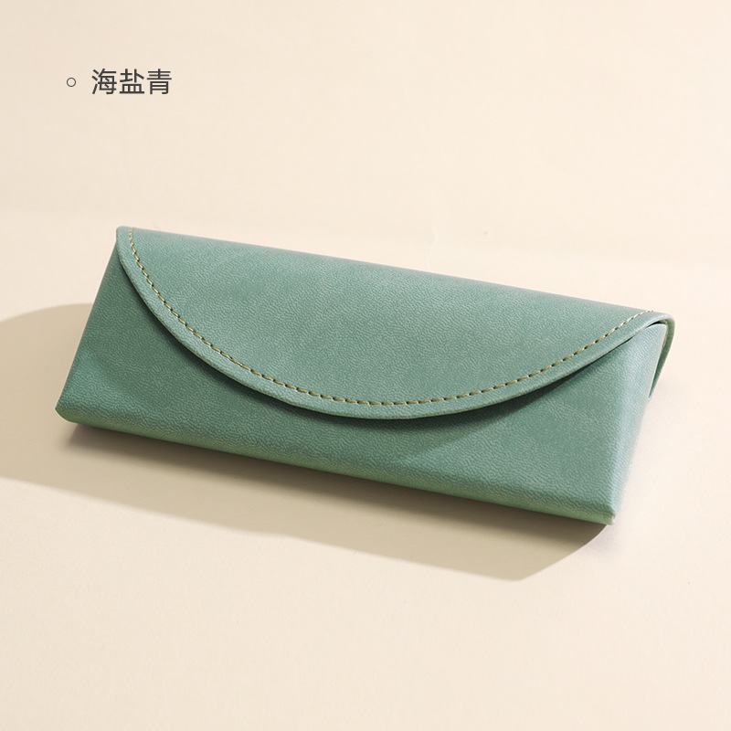 Colorful PU Leather Eyeglass C - Box Bag Rigid ulasan dan harga