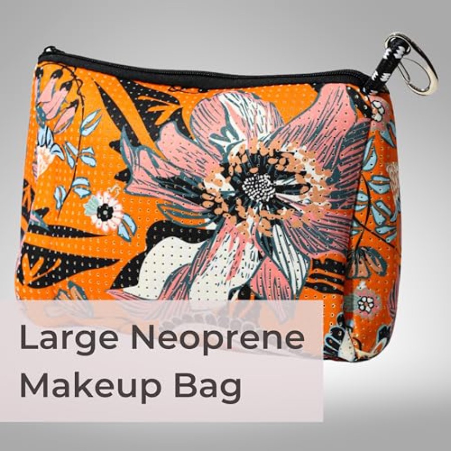 Brand Large Makeup Bag with Zi - Women Bags Large ulasan dan harga