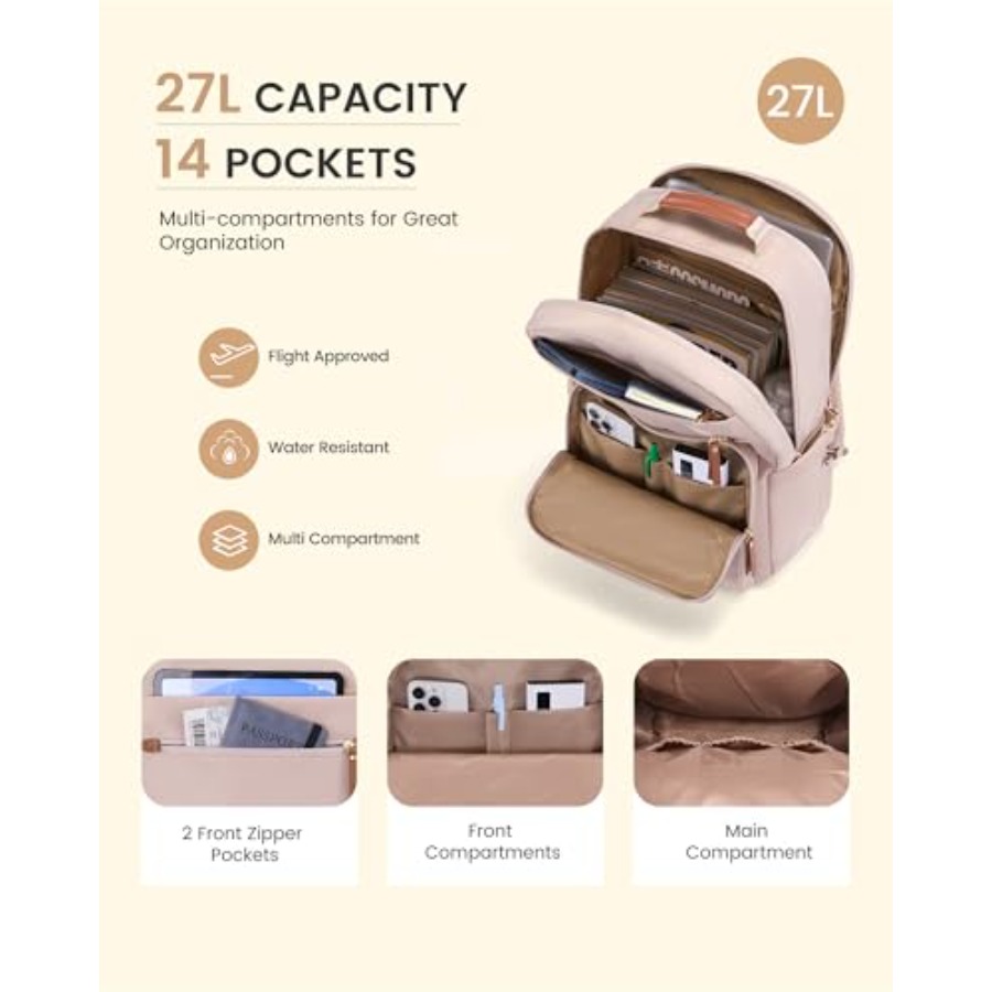 Laptop Backpack for Women with - Women Bags And Purses ulasan dan harga