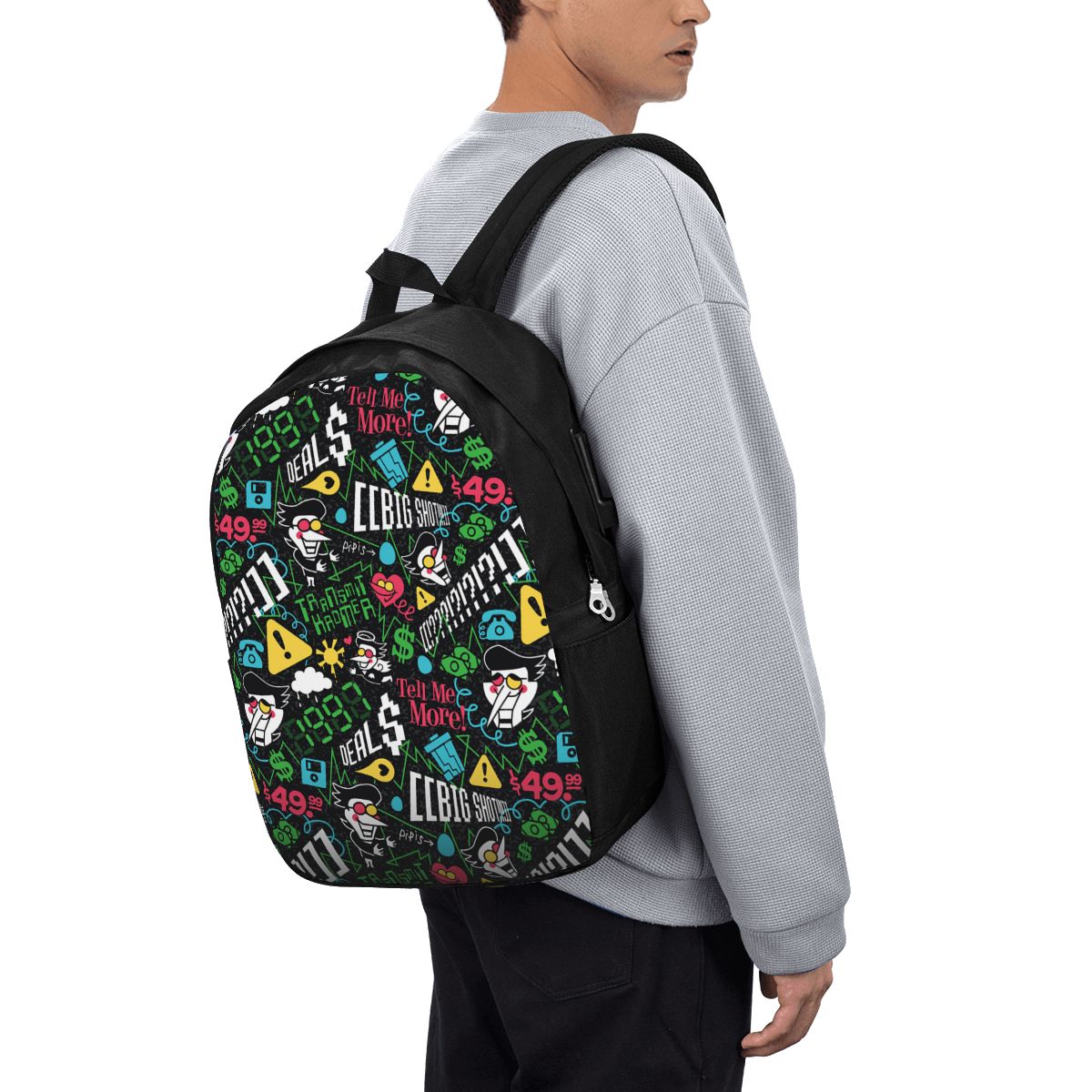 Deltarune SPAMTON G Backpack T - Women Bags Laptop ulasan dan harga
