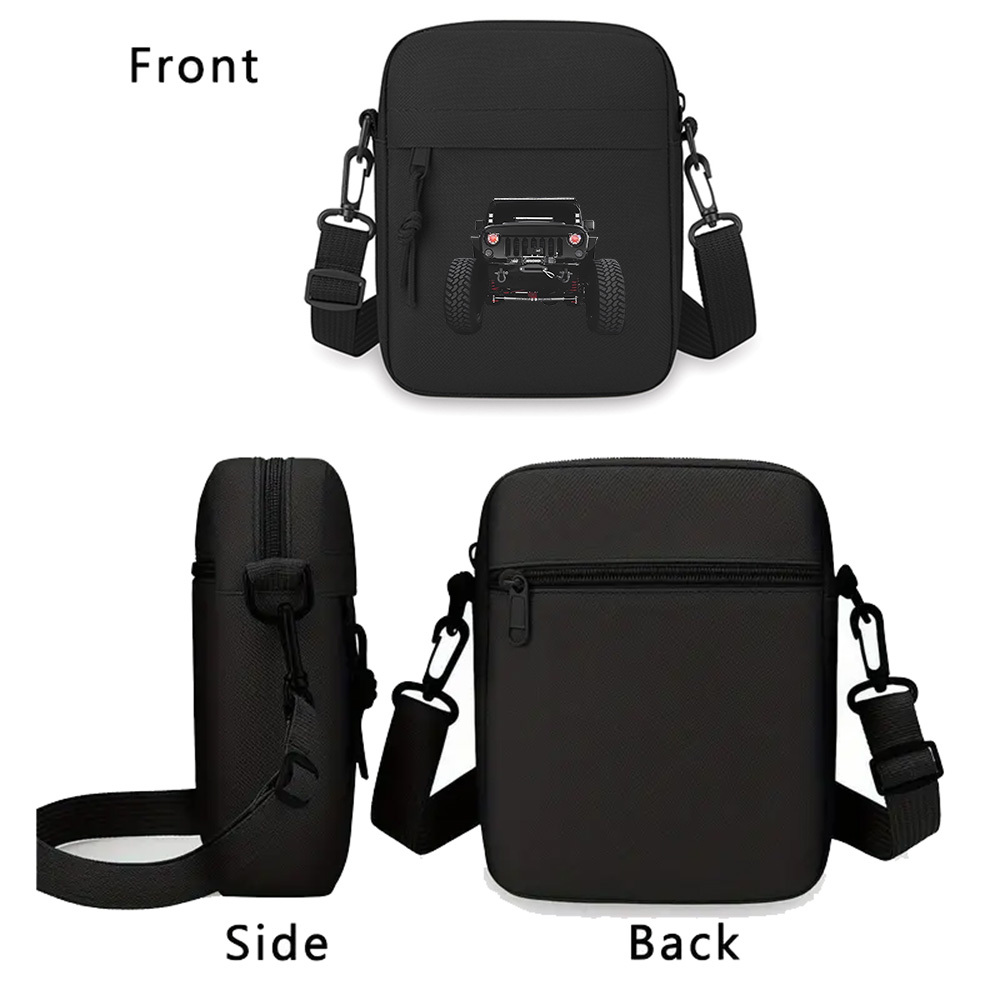 Black Jeep big tires front vie - Women'S Jeep Bags ulasan dan harga