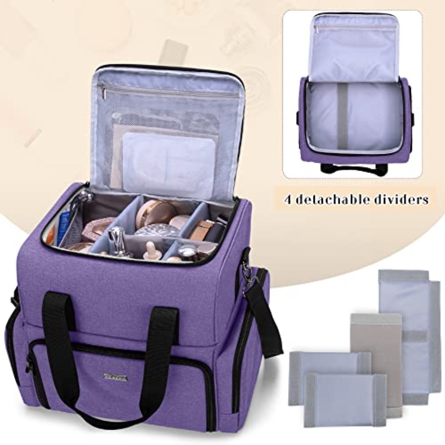 2 Layers Large Travel Makeup B - Women Bags Large ulasan dan harga