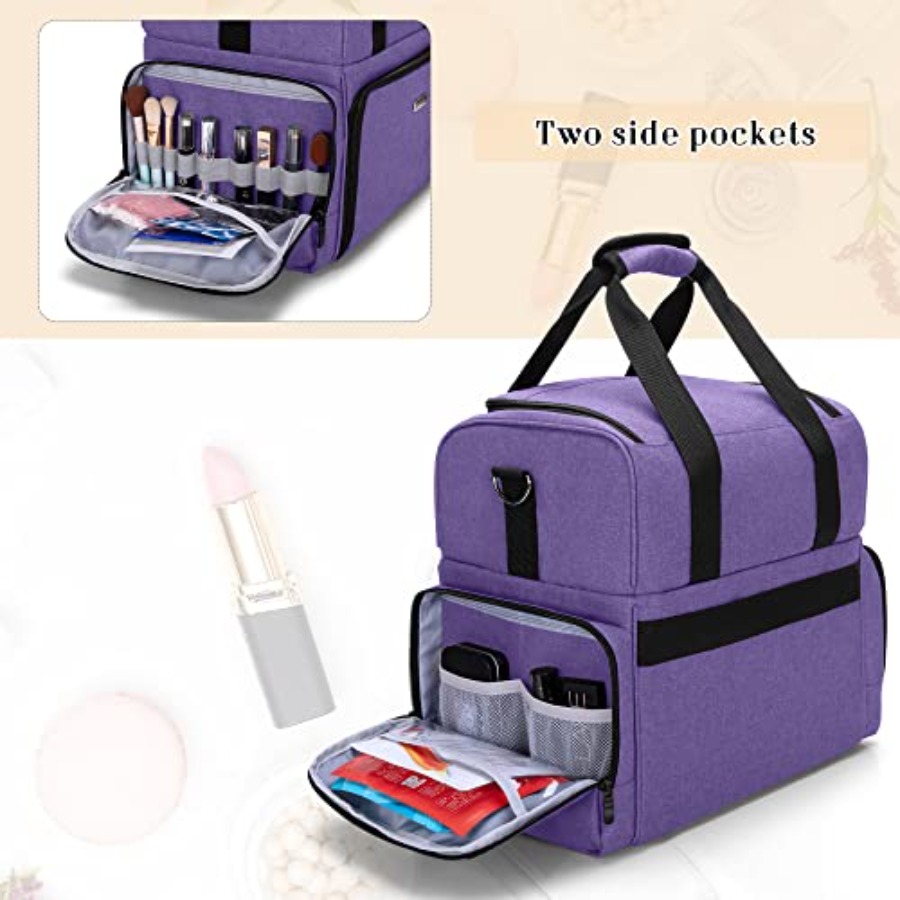 2 Layers Large Travel Makeup B - Women Bags Large ulasan dan harga