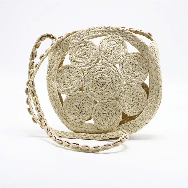 Women Vacation 2024 Handwoven  - Circle Round Bag ulasan dan harga