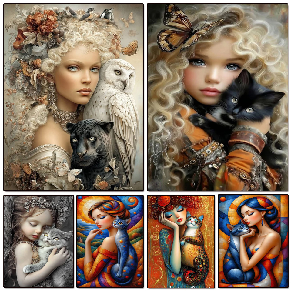 DIY Diamond Painting Portrait  - Circle Round Bag ulasan dan harga