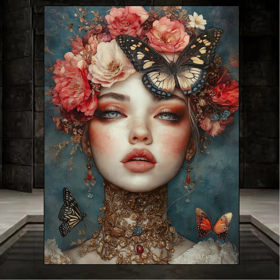 DIY Diamond Painting Portrait  - Circle Round Bag ulasan dan harga