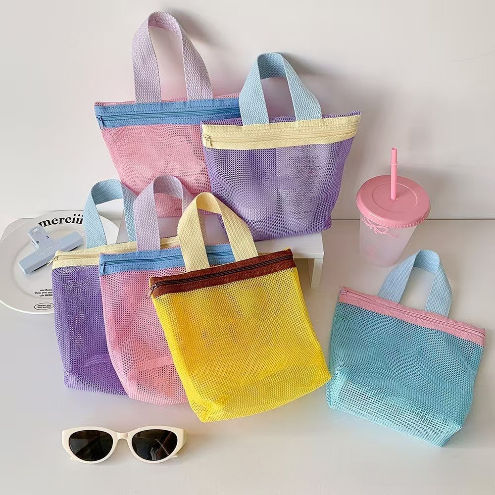 Macaron Color Makeup Organizer - Women Bags Large ulasan dan harga