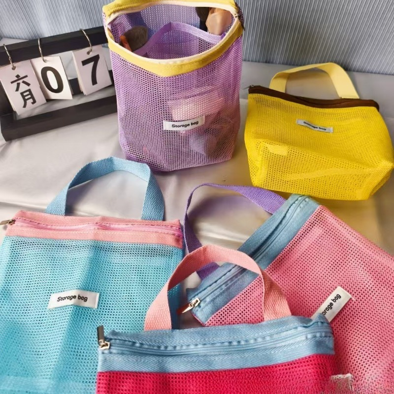 Macaron Color Makeup Organizer - Women Bags Large ulasan dan harga
