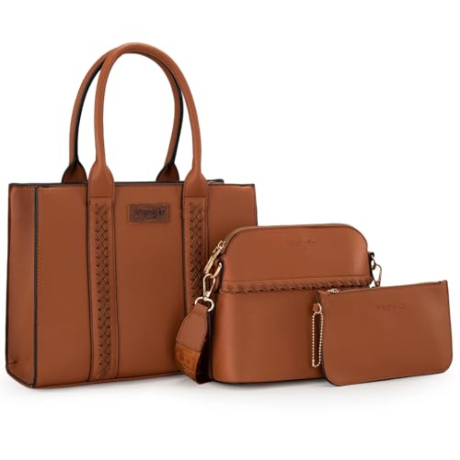Wrangler 3Pcs Purses for Women - Women Bags And Purses ulasan dan harga