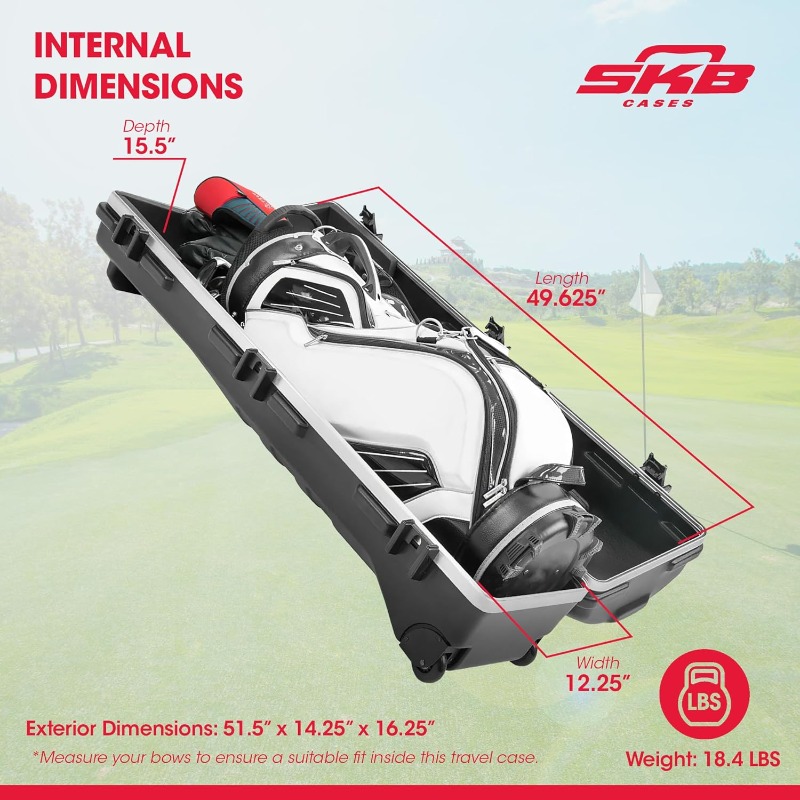 SKB Durable ATA Standard Golf  - Box Bag Rigid ulasan dan harga