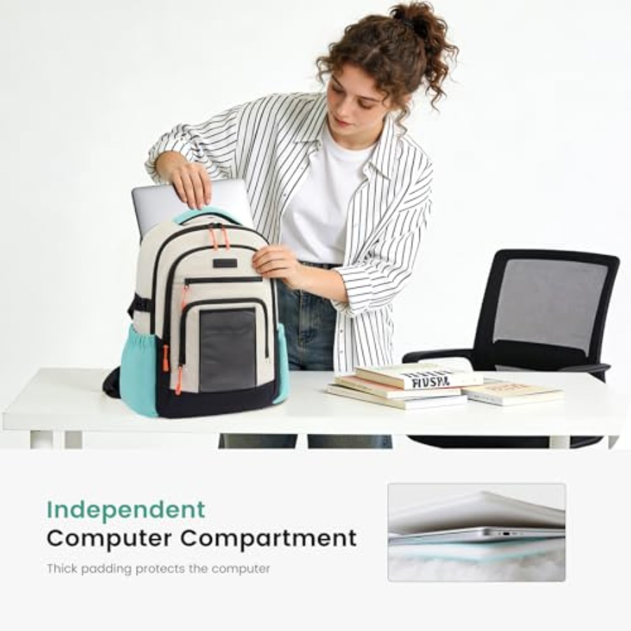 Laptop Backpack for Women with - Women Bags Large ulasan dan harga