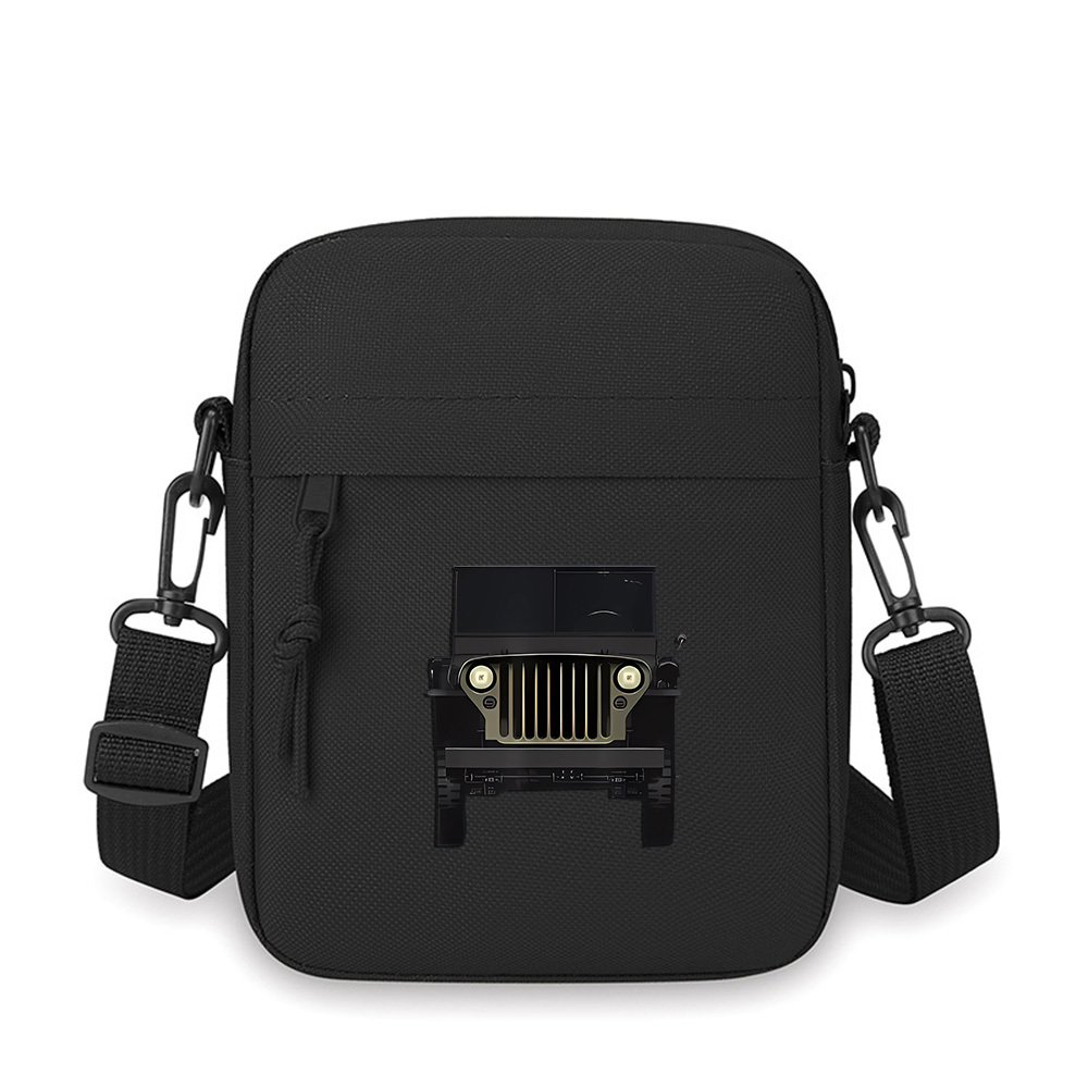 Black vintage Jeep car headlig - Women'S Jeep Bags ulasan dan harga
