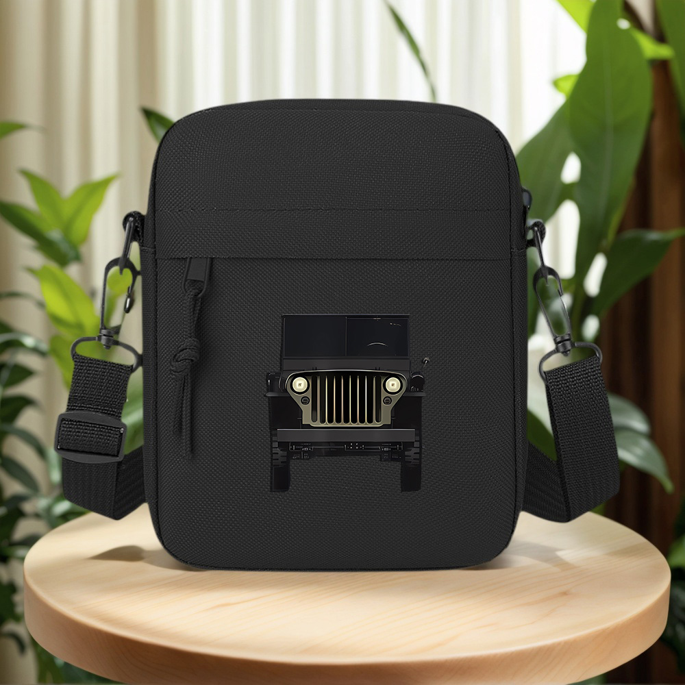 Black vintage Jeep car headlig - Women'S Jeep Bags ulasan dan harga