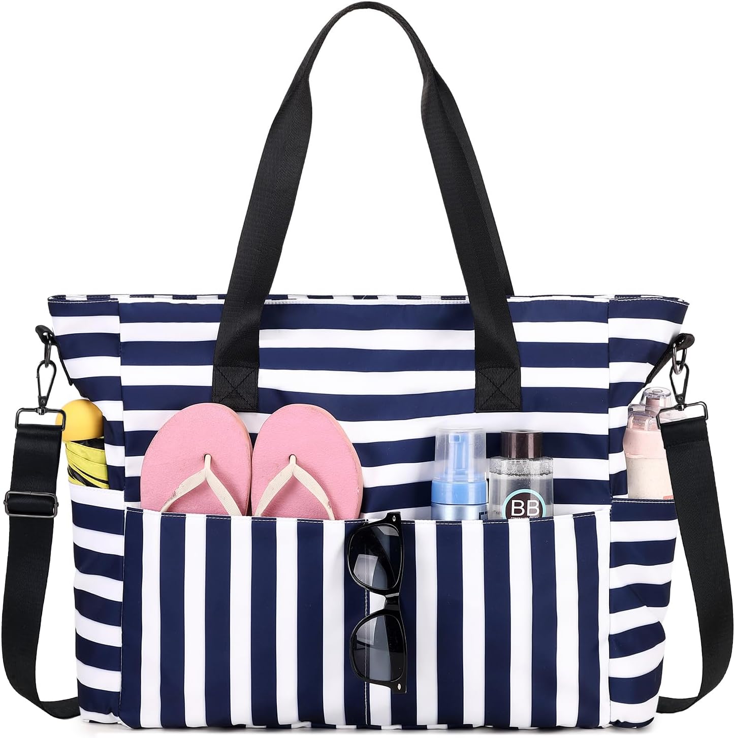 Large Waterproof Beach Bag wit - Women Bags Large ulasan dan harga
