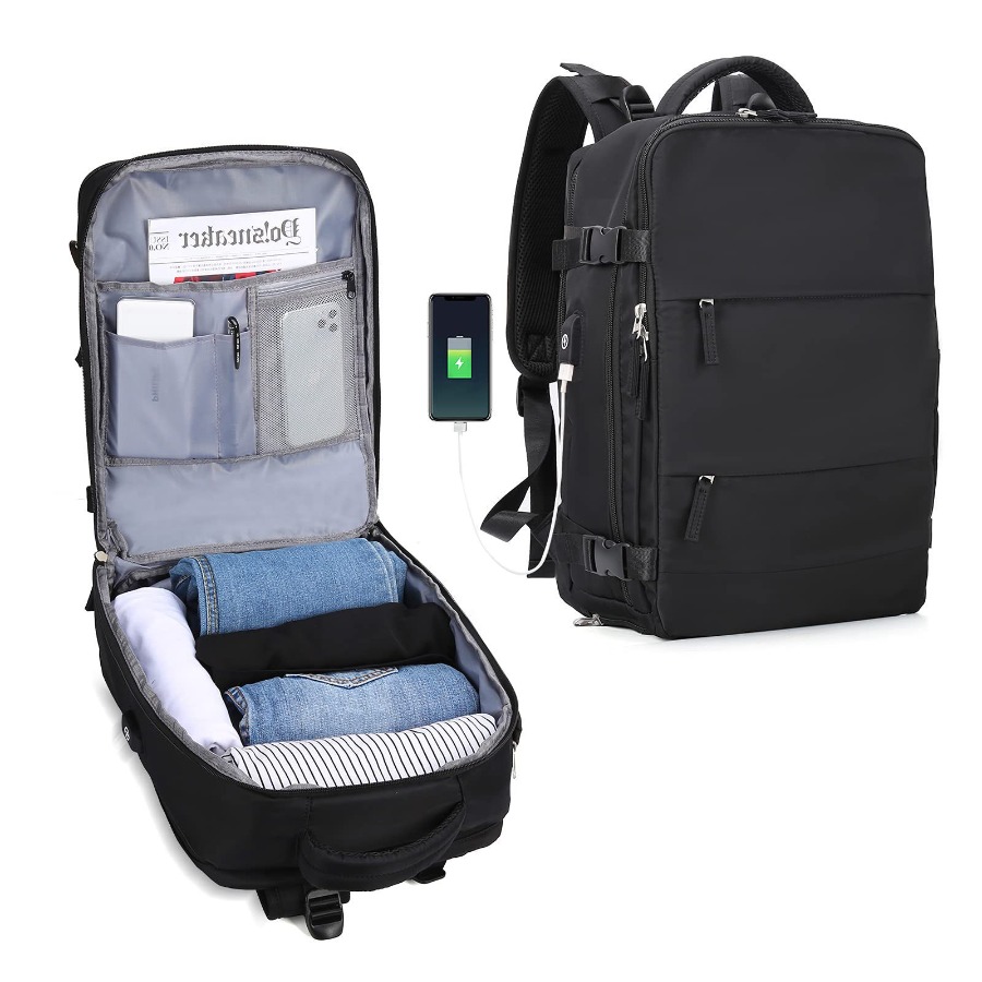 【New Arrival】Black Travel Back - Women Bags Large ulasan dan harga