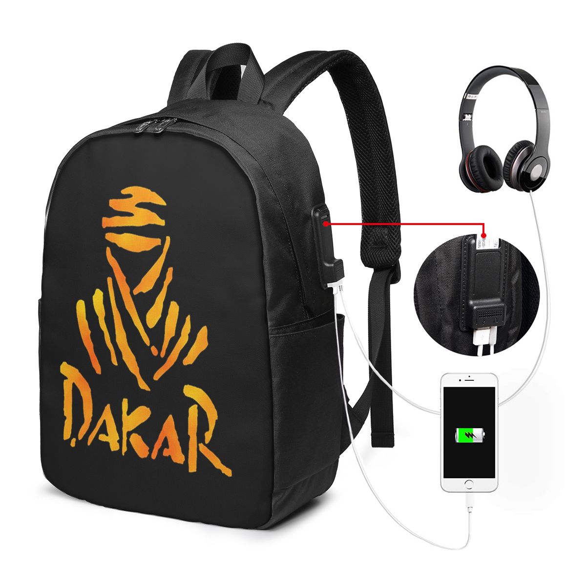 Dakar Rally Motorcycle Backpac - Women Bags Laptop ulasan dan harga