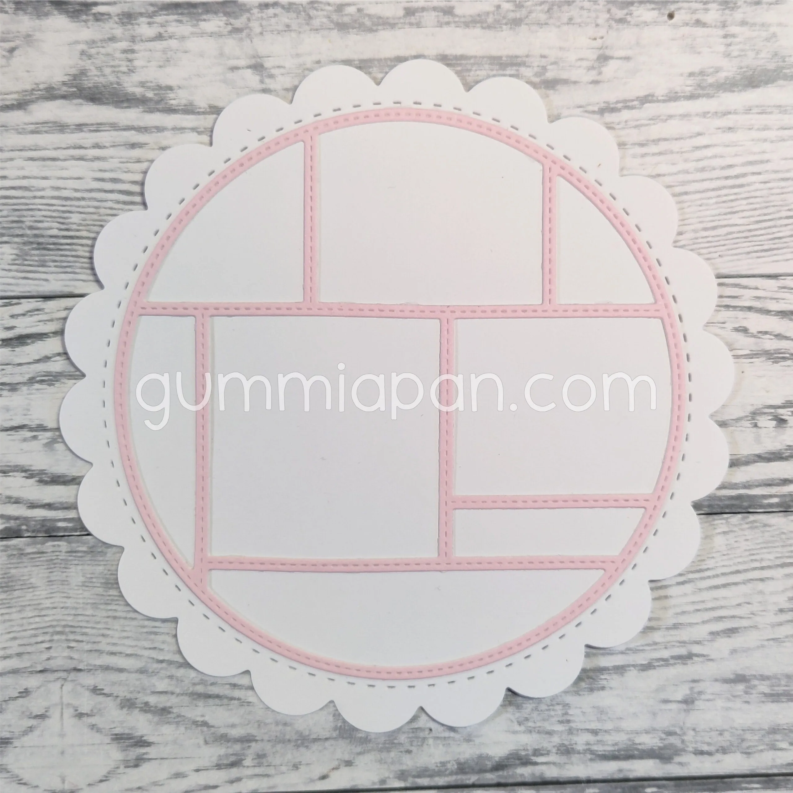 Envelope Round Frame Cutting D - Circle Round Bag ulasan dan harga