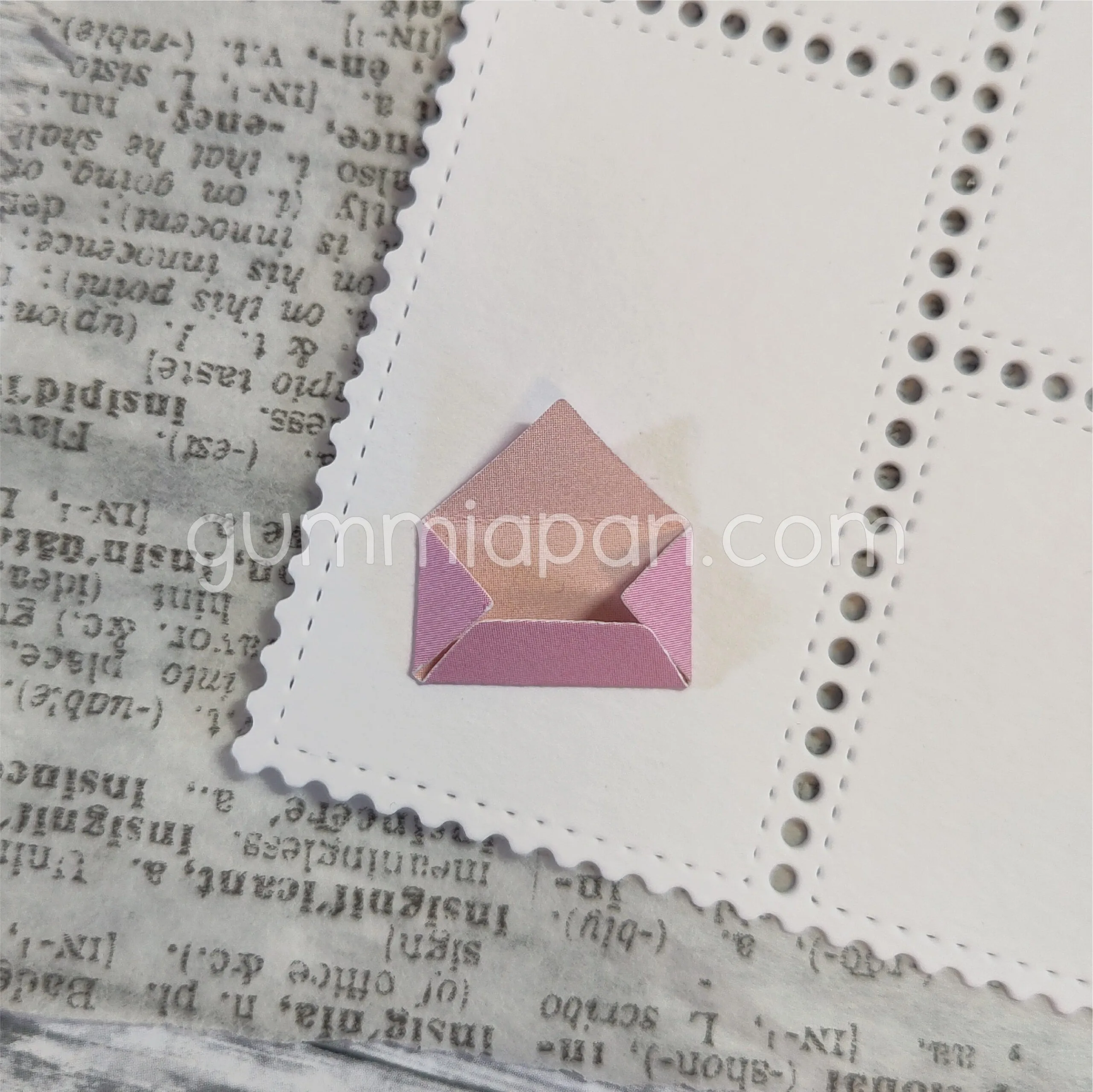 Envelope Round Frame Cutting D - Circle Round Bag ulasan dan harga