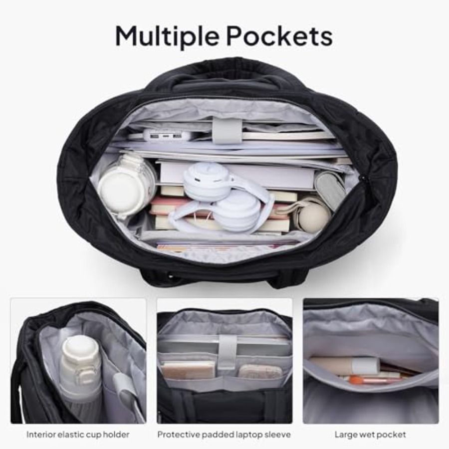 TOPEAST Tote Bag for Women Puf - Women Bags Laptop ulasan dan harga
