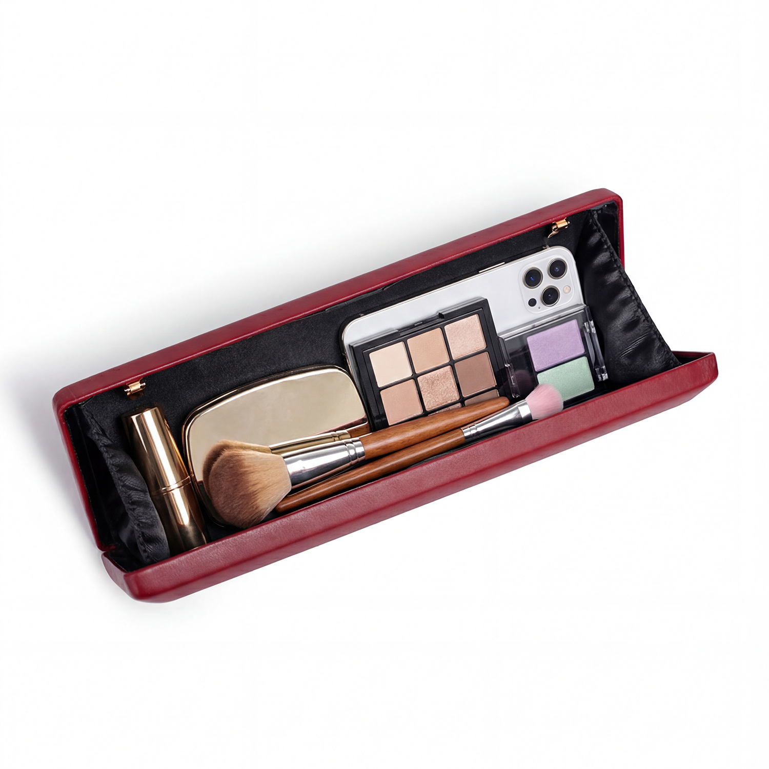 Elegant Red Evening Bag Minima - Women Bags Gold ulasan dan harga