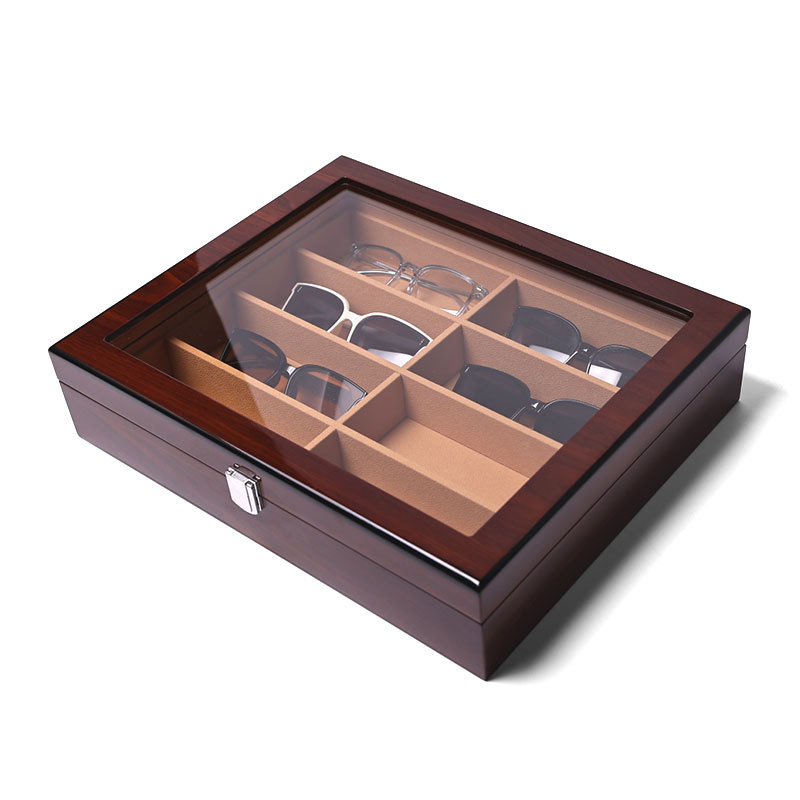6 Grids Eyewear Cases Man Luxu - Box Bag Rigid ulasan dan harga