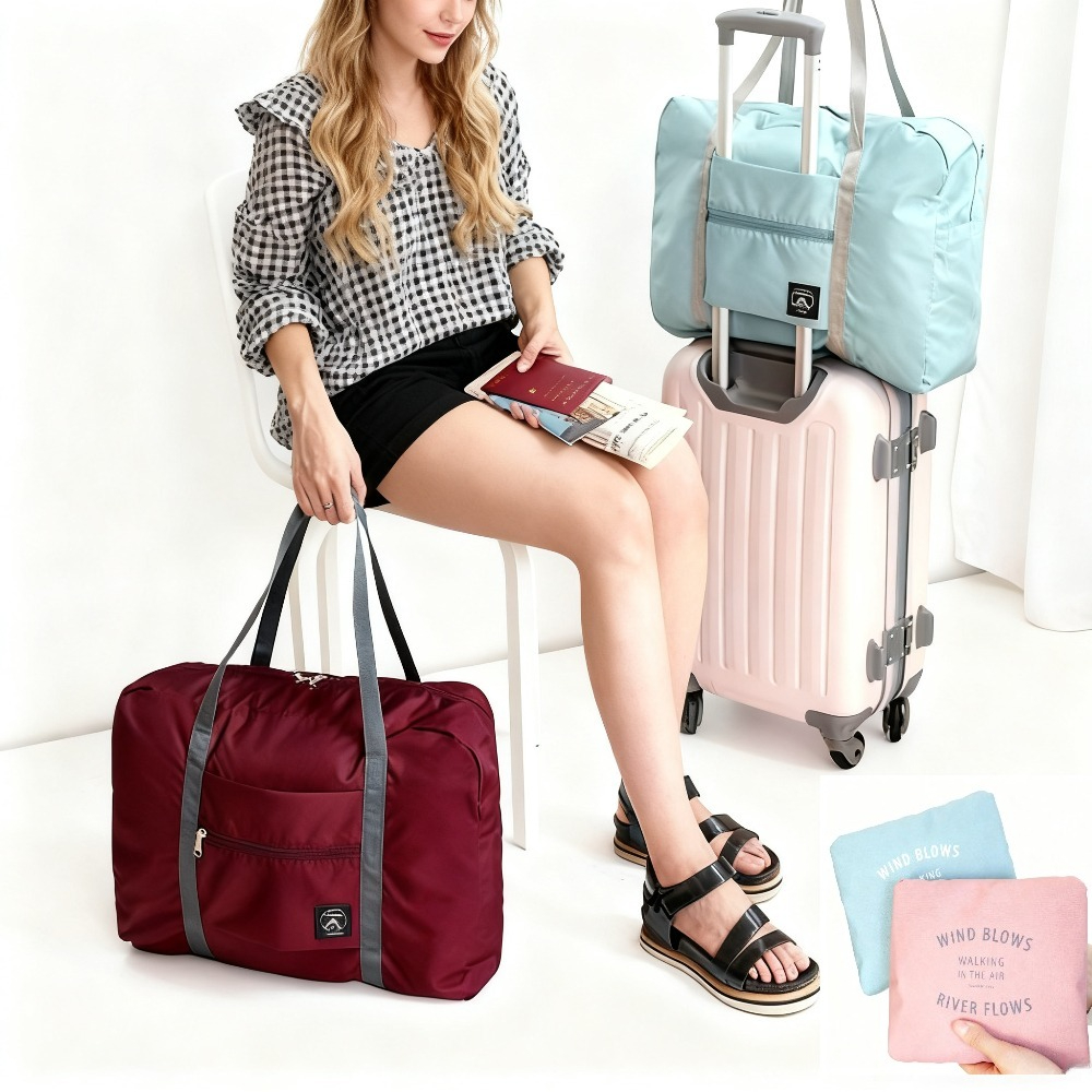 Foldable Travel Duffel Bag for - Women Bags Large ulasan dan harga