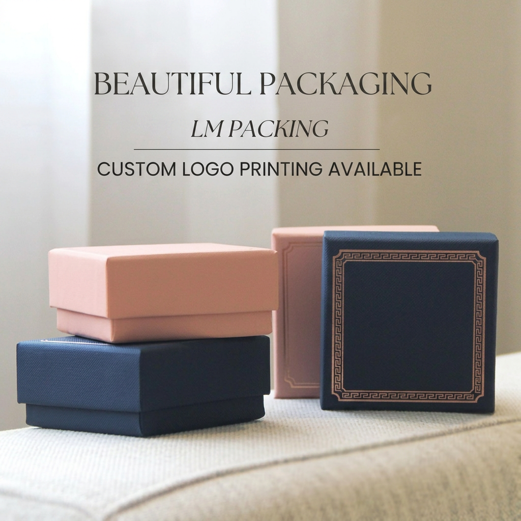 Square Vintage Paper Jewelry G - Box Bag Rigid ulasan dan harga