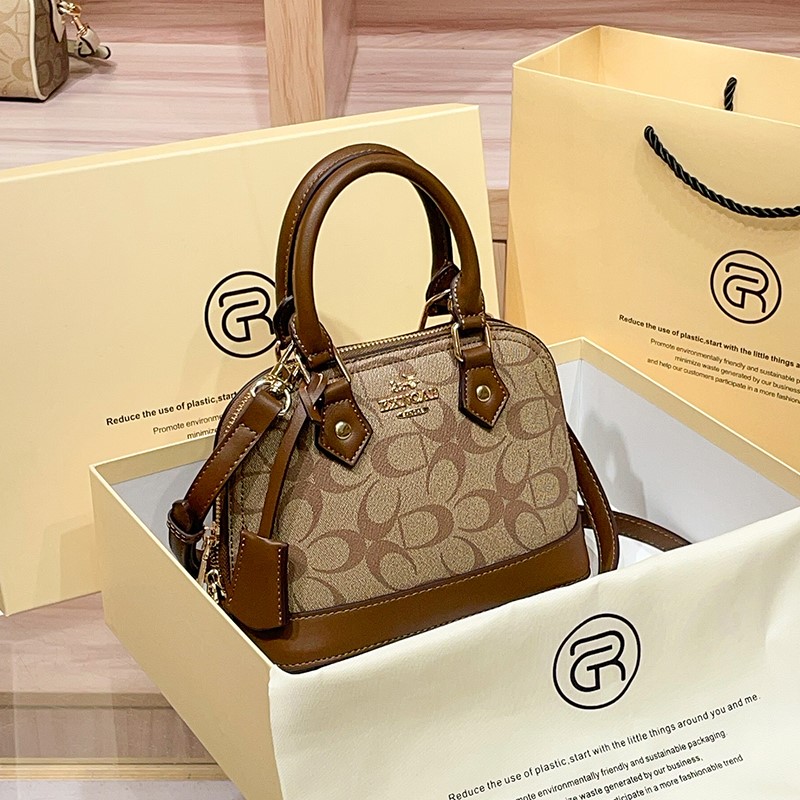 Brand women's handbag shell ba - Women Bags Coach ulasan dan harga